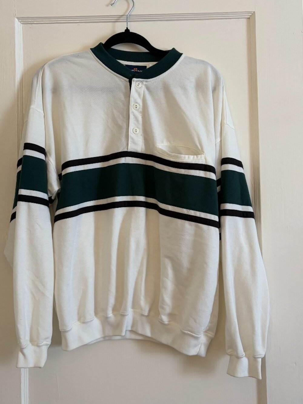 Puritan Men's Colorblock Henley